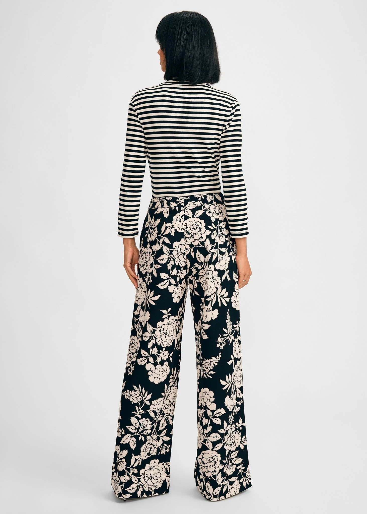 3/4 Sleeve Turtleneck Rib Top - Image 3