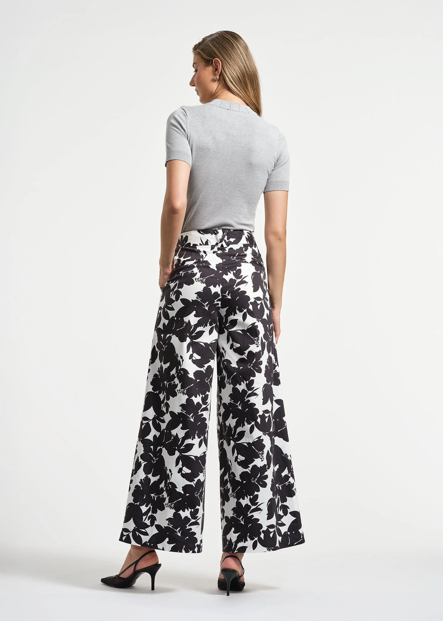 Belted Palazzo Pants - Image 4