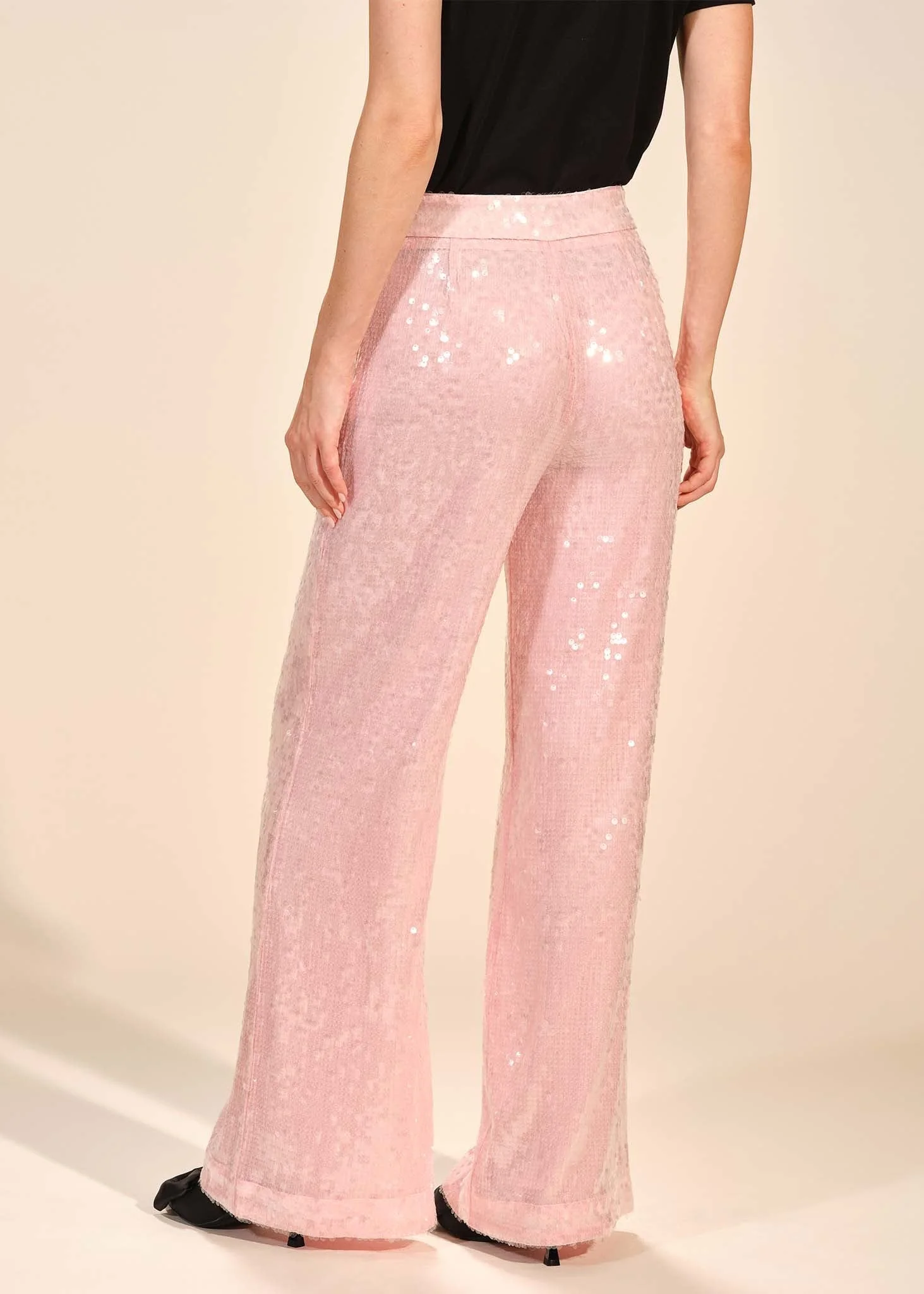 Sequin Wide Leg Pant - Image 4