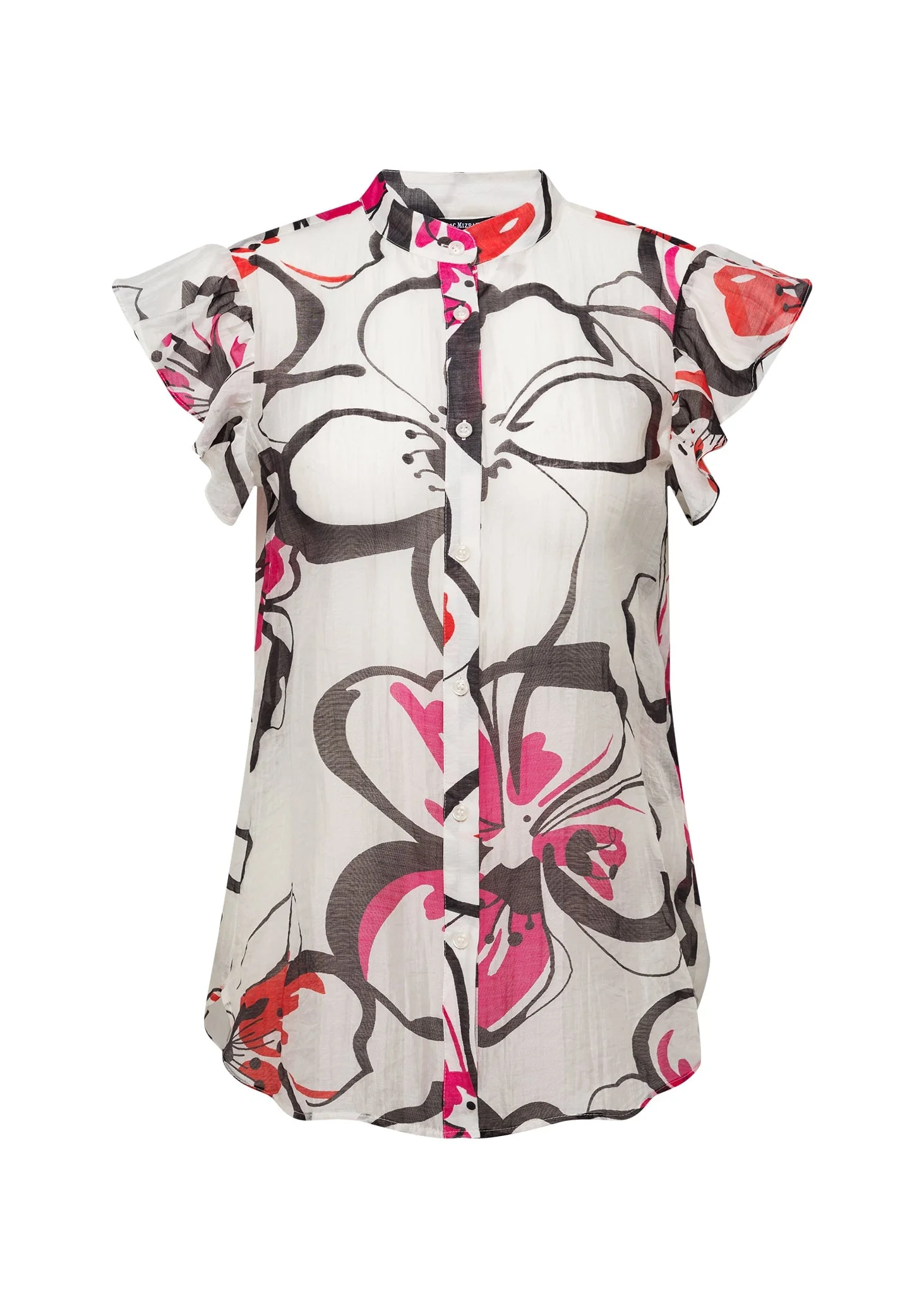 Sleeveless Ruffle Blouse - Image 4