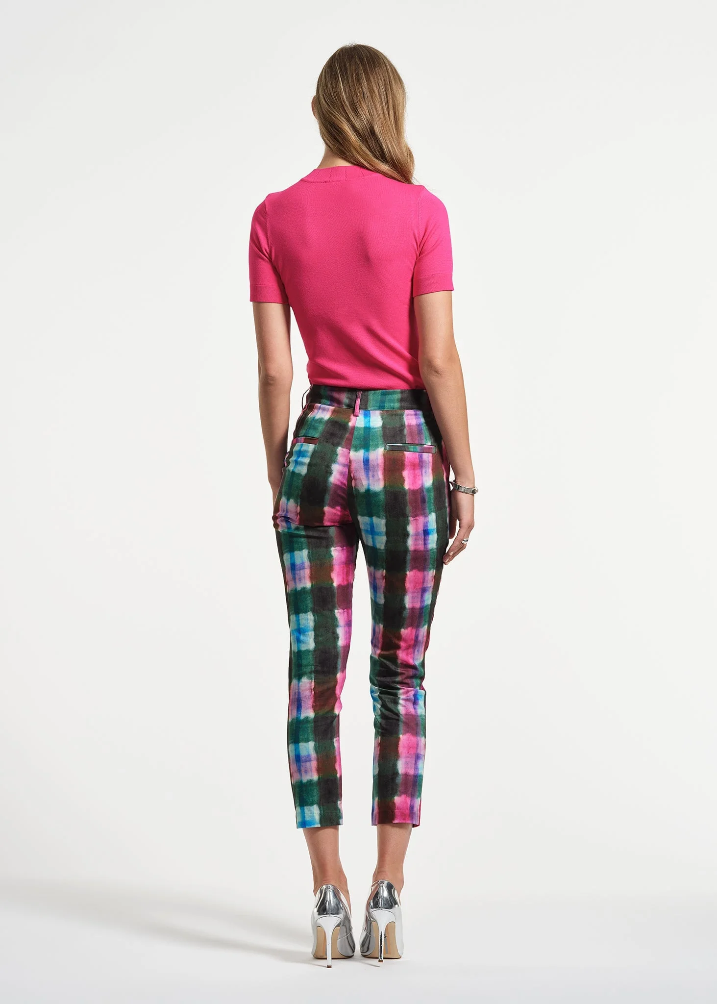 Slim Sateen Ankle Pant - Image 3